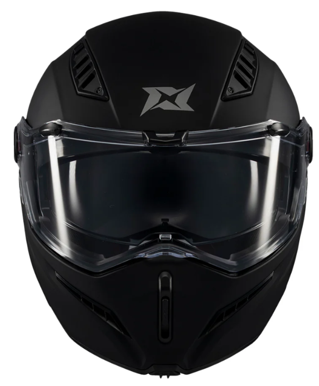 Отваряема каска AXXIS GHOSTFIGHTER SV A1 BLACK MATT