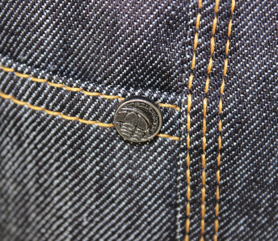 Мото дънки TRILOBITE 1860 TON-UP dark blue slim fit