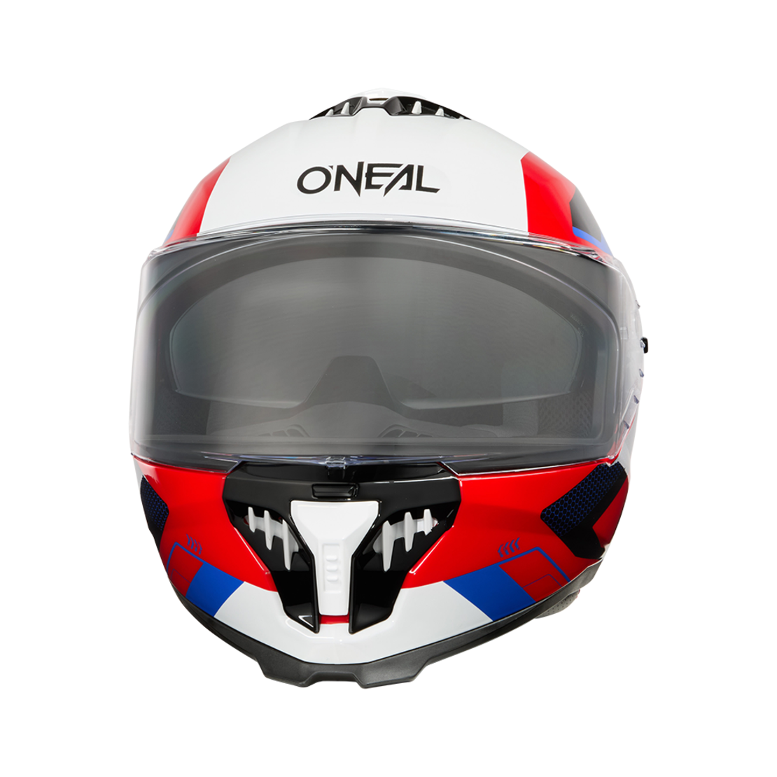 Каска O'NEAL CHALLENGER EXO BLACK/WHITE/RED/BLUE V.25