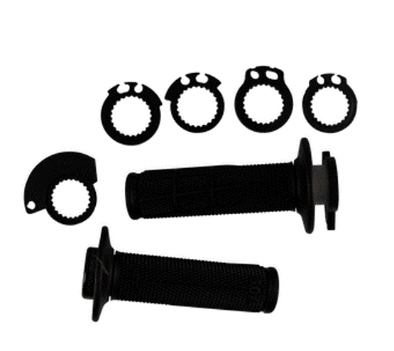 Мотокрос ръкохватки PROGRIP 708 Lock-On Locking BLACK