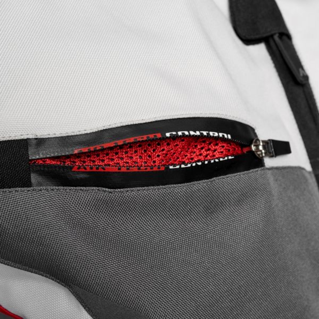 Текстилно мото яке ADRENALINE SOLA 2.0 BLACK/GREY/RED