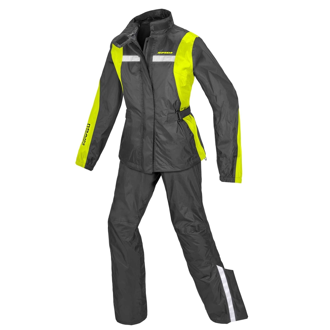 Дамски комплект дъждобран SPIDI TOURING RAIN KIT Yellow fluo