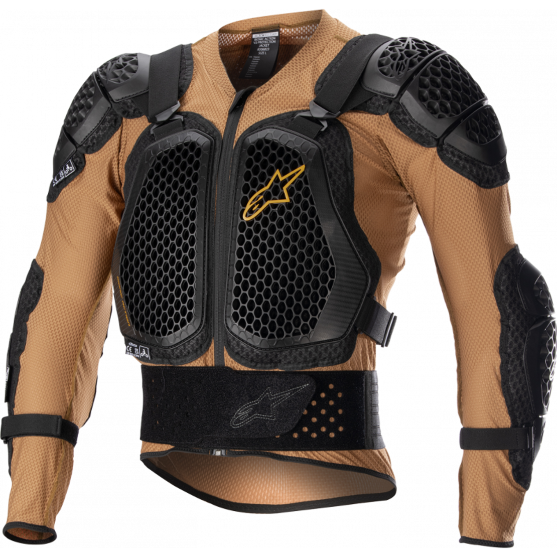 Ризница ALPINESTARS BIONIC ACTION V2 BLACK/BROWN