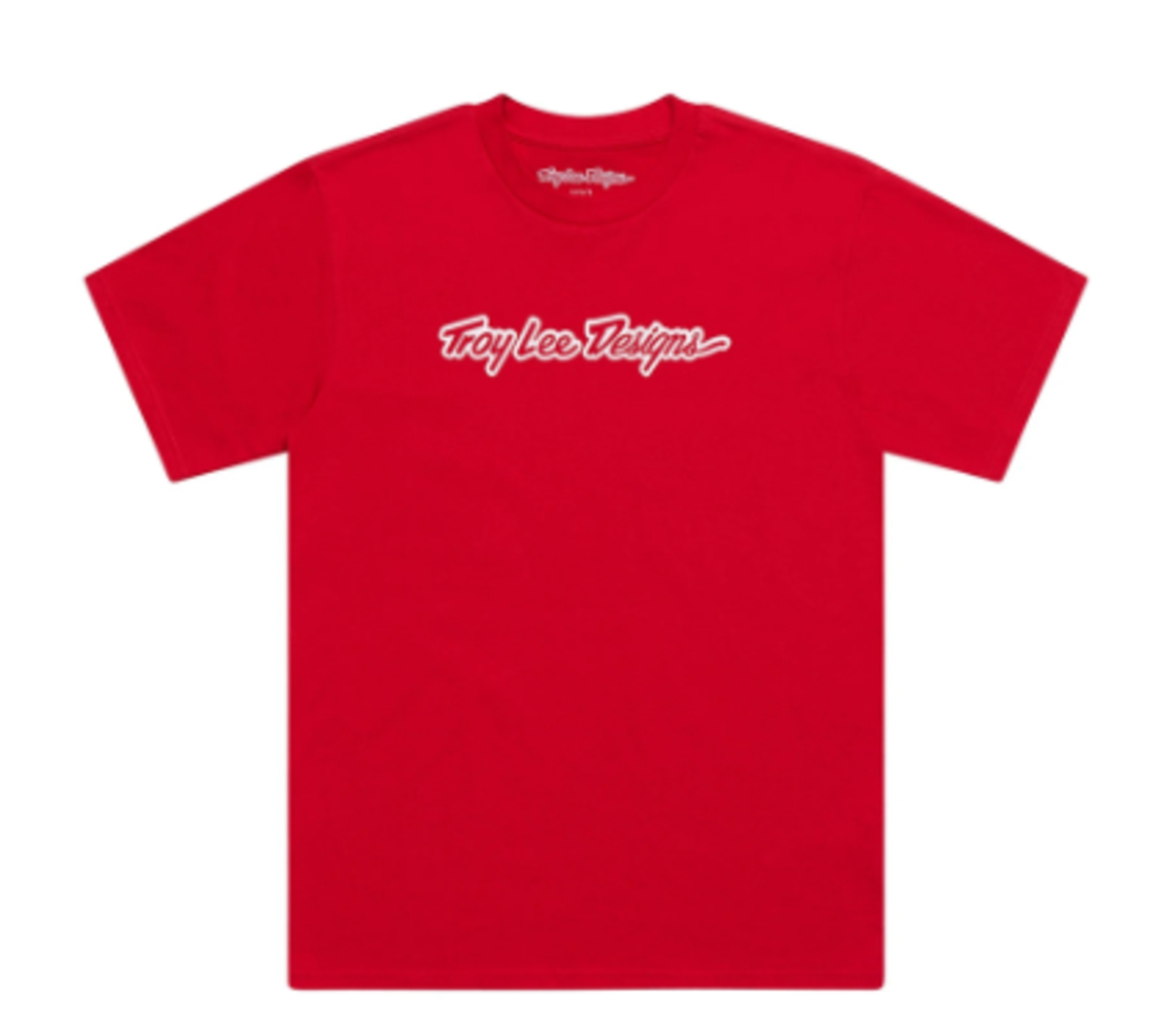 Тениска TROY LEE DESIGNS Signature - Team Red