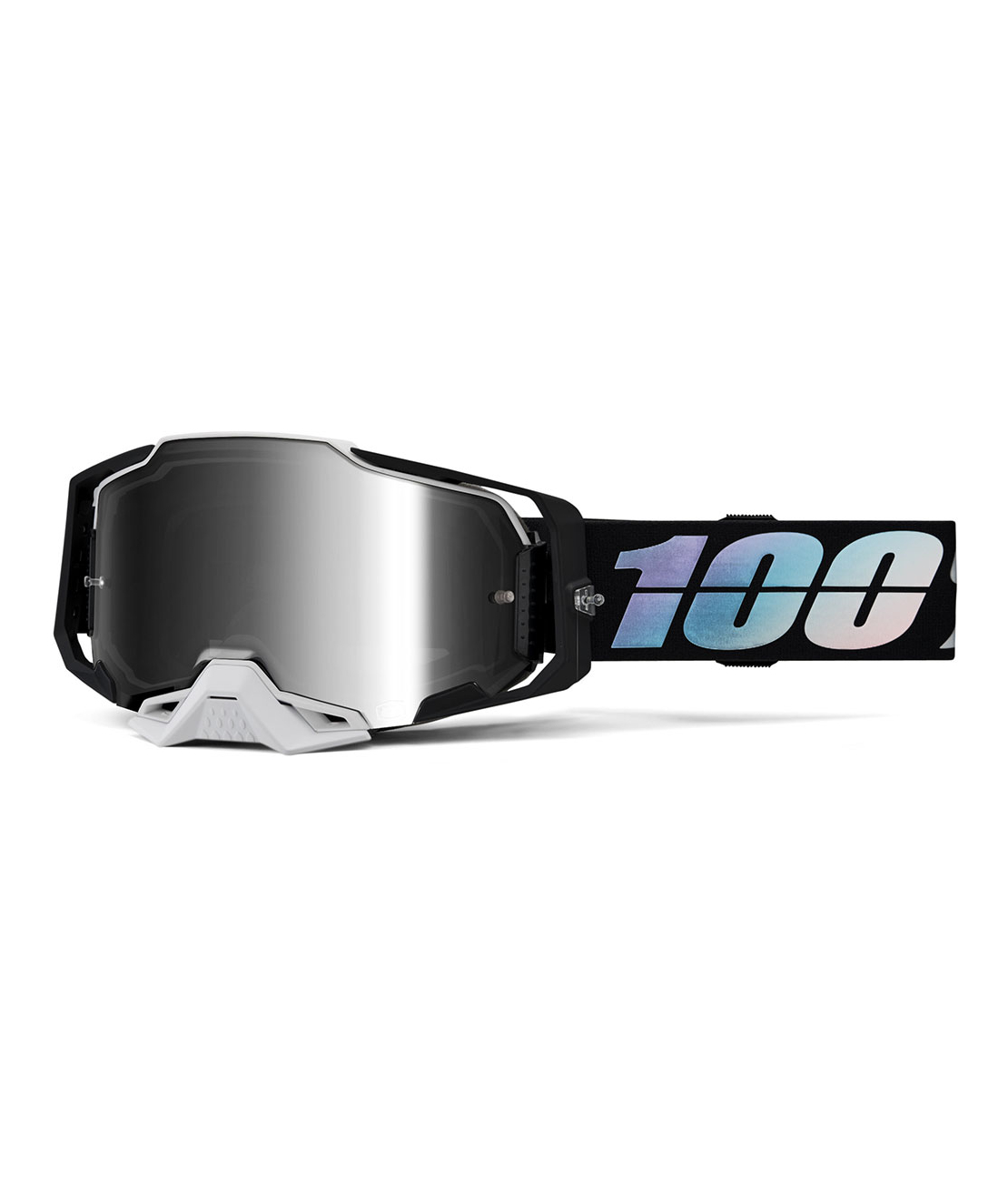 Мотокрос очила 100% ARMEGA KRISP MIRROR SILVER