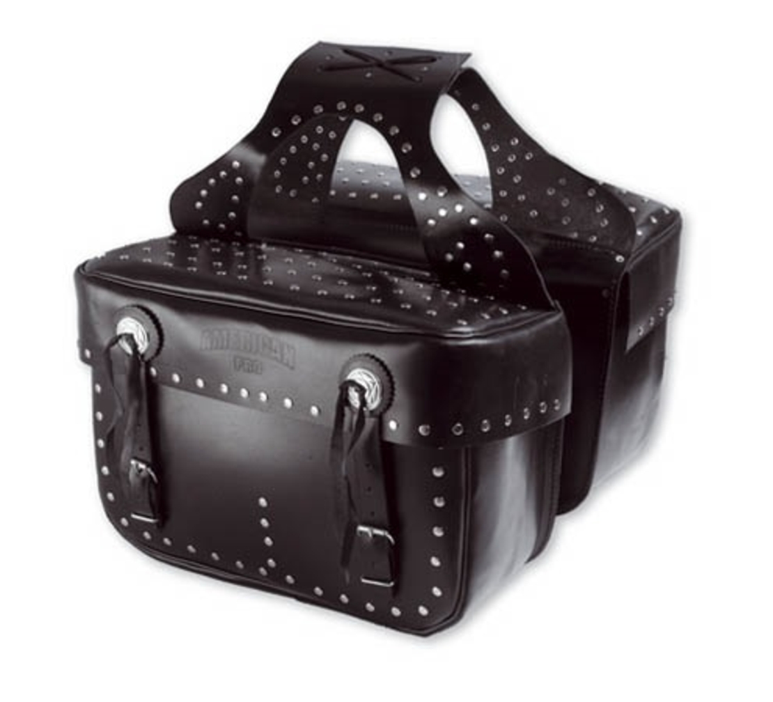 Кожени дисаги за мотор A-PRO H-D BLACK