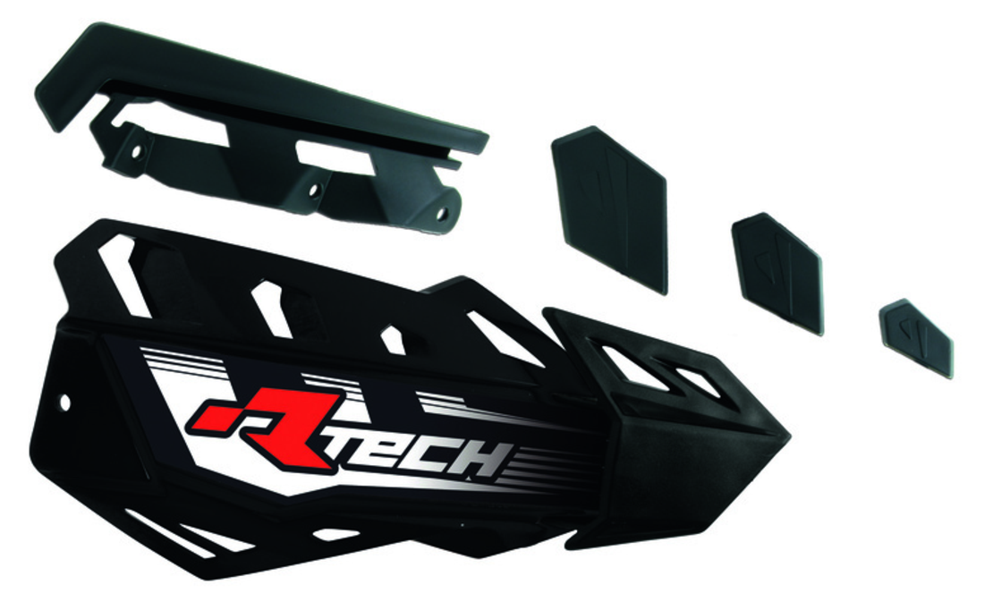 Резервни пластмаси за протектори за кормило RACETECH FLX Handguards Replacement Covers Black