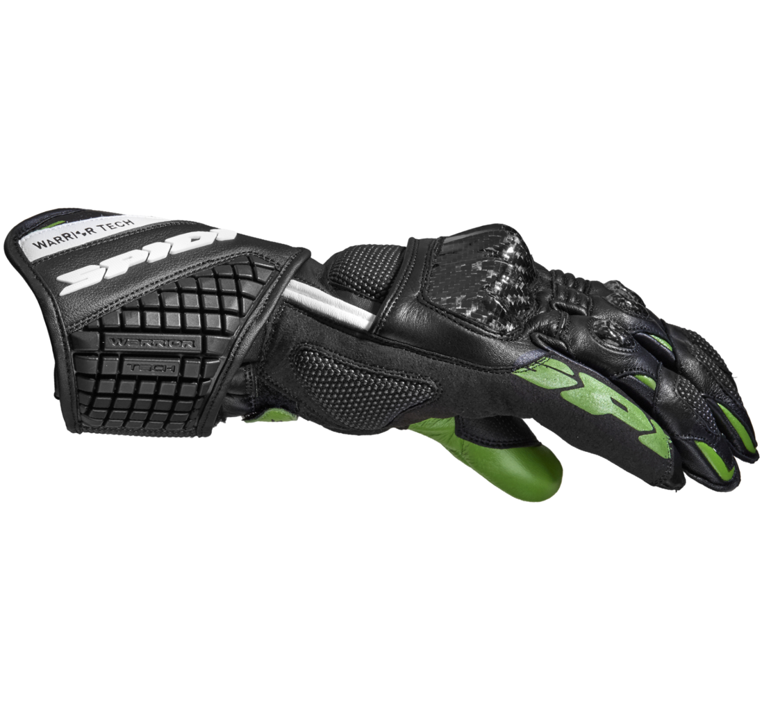 Мото ръкавици SPIDI CARBO 5 BLACK/KAWA GREEN