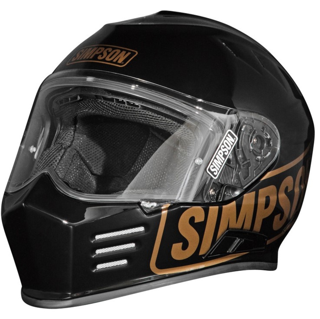 Каска SIMPSON VENOM Logo ST BK