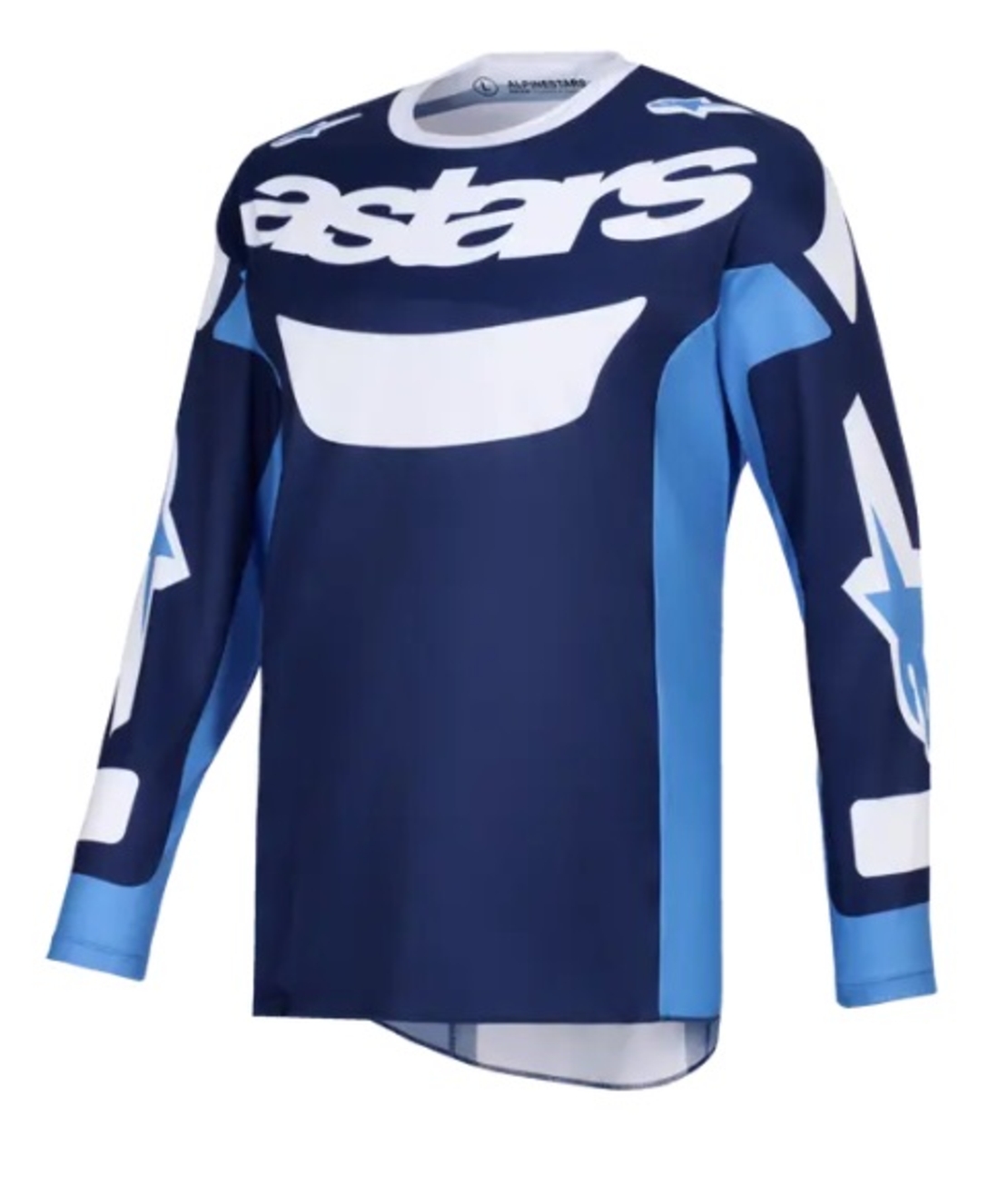 Мотокрос джърси Alpinestars RIWAY BLUE/WHITE