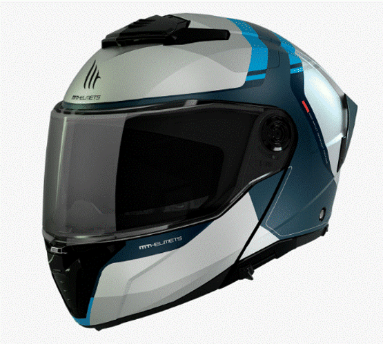 Отваряема каска MT ATOM 2 SV EMALLA C17 MATT BLUE