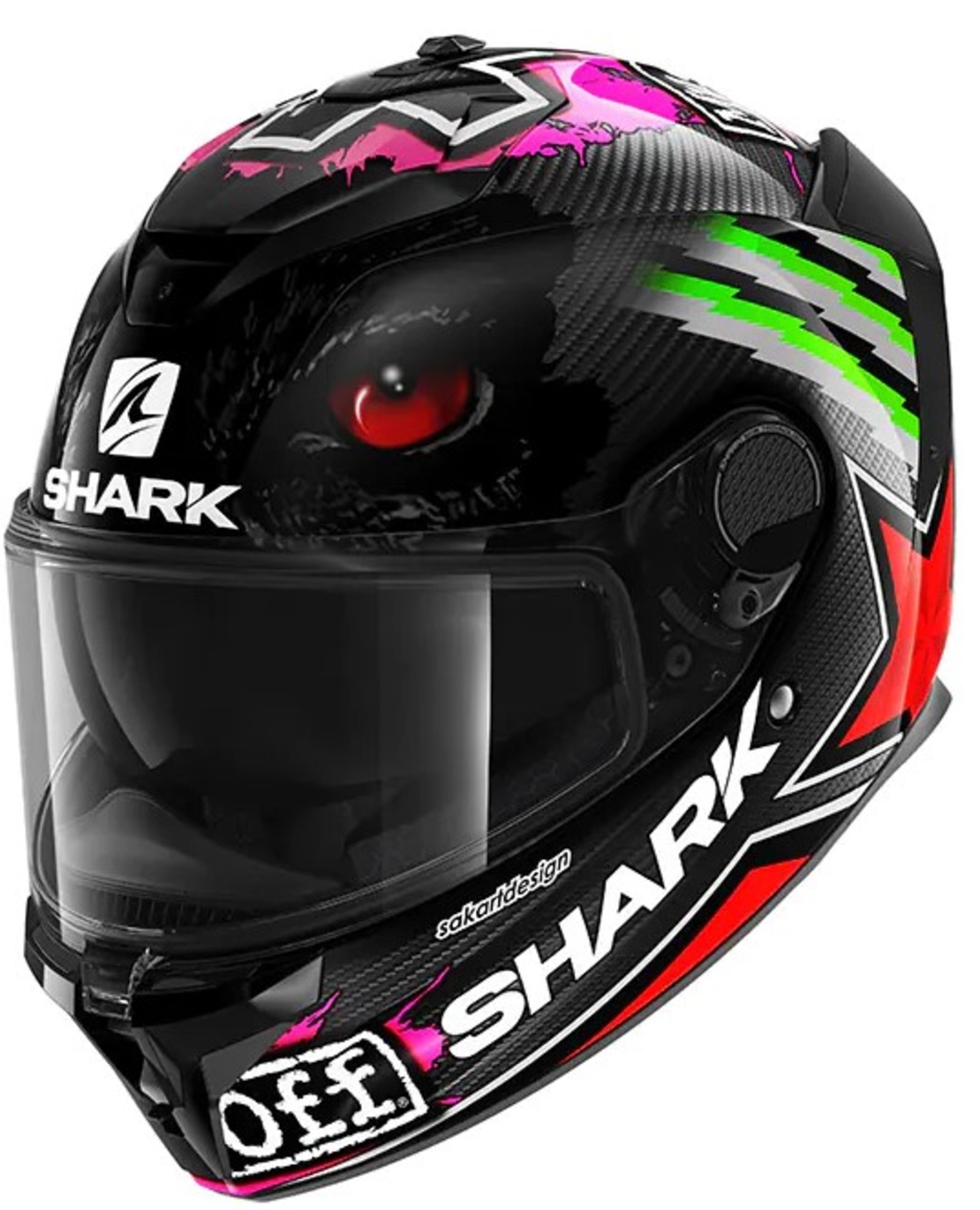 Каска SHARK SPARTAN GT Carbon Redding Red