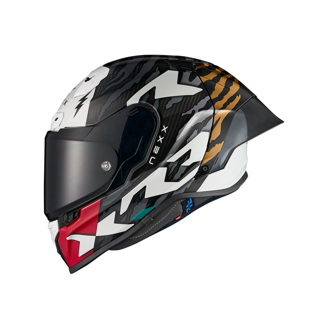 Каска NEXX X.R3R ZIGER GREY/GOLD