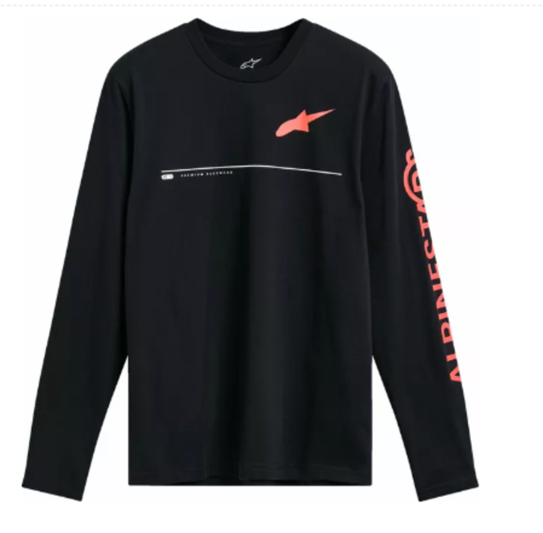 Тениска ALPINESTARS CSF COMMITTED BLACK