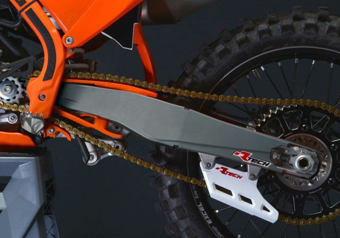 Протектор шарнир RACETECH Swingarm Protector Grey KTM 12-20