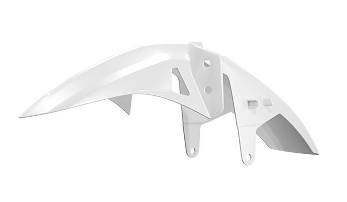 Преден калник RACETECH Low Front Fender (White) XL 750 Transalp 23-25 / Tenere 700 19-24