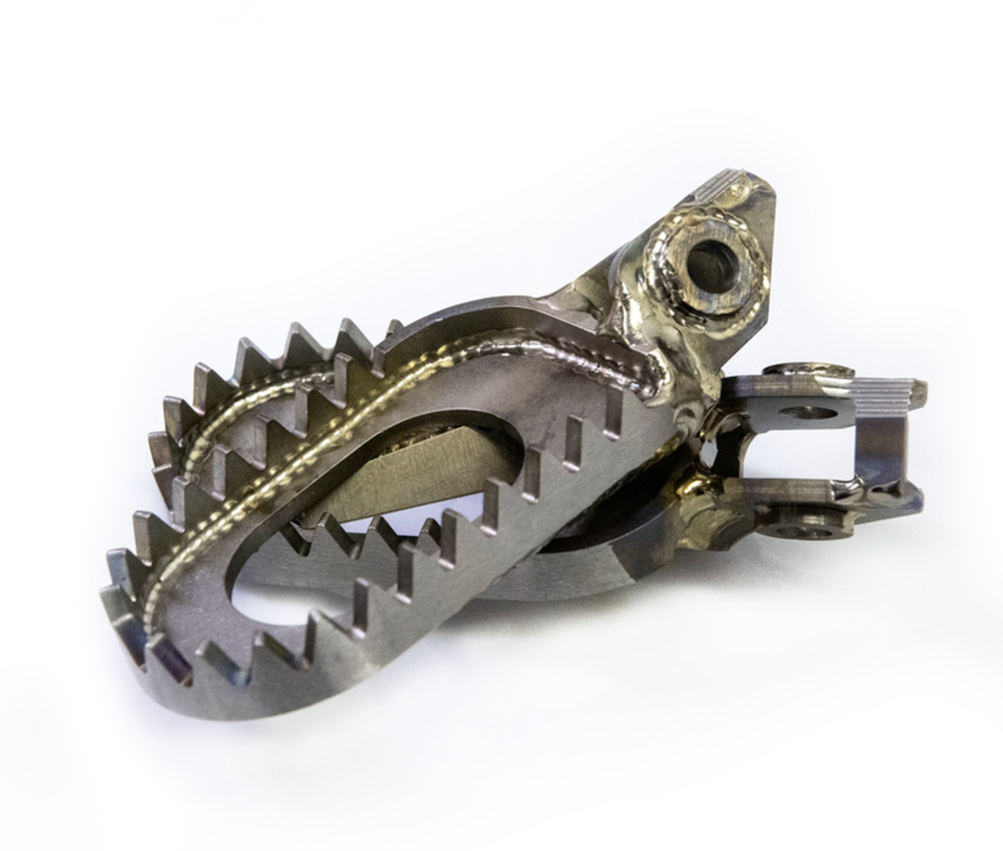 Степенки RFX Factory Titanium Footrests CR 125R/250R 02-07 / CRF 250R/450R