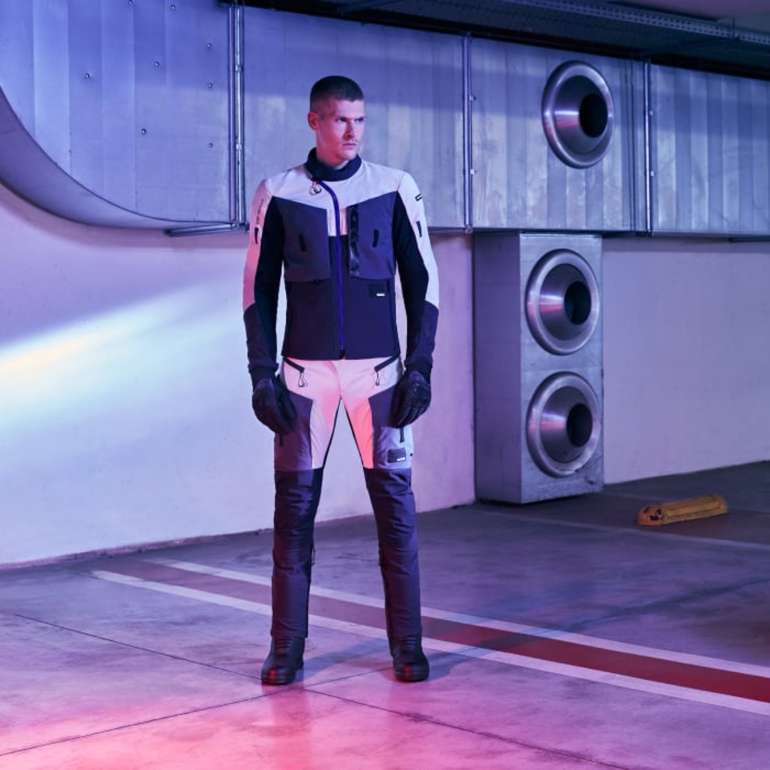 Текстилно яке SPIDI FRONTIER ICE/BLUE