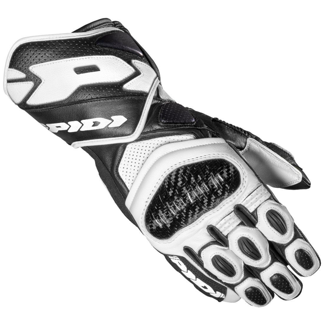 Мото ръкавици SPIDI Carbo 7 BLACK/WHITE