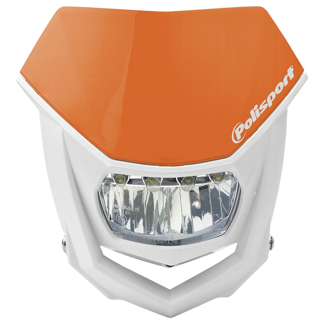 Фар Polisport HALO LED - WHITE/ORANGE