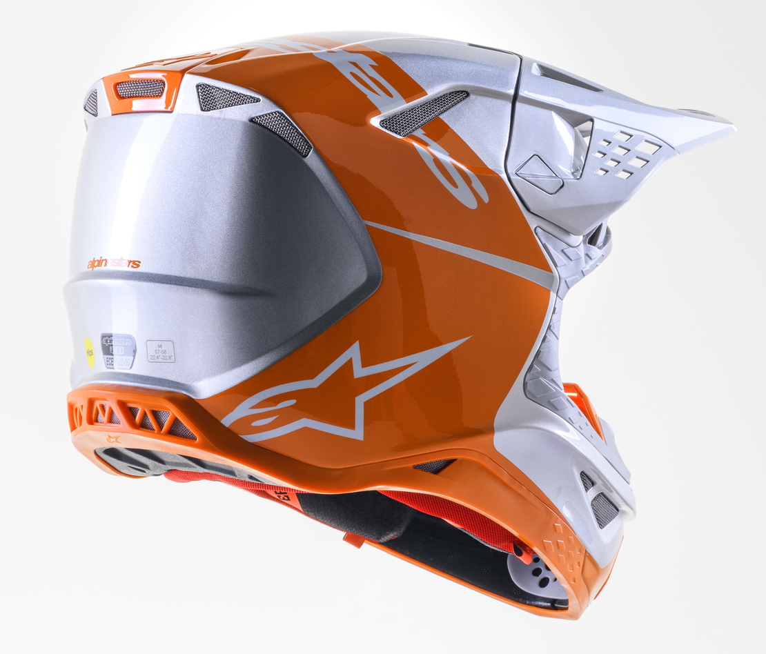 Мотокрос каска ALPINESTARS SM10 FLOOD ORANGE