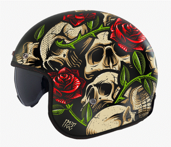 Каска за скутер MT LE MANS 2 S SV BREAKOUT B9