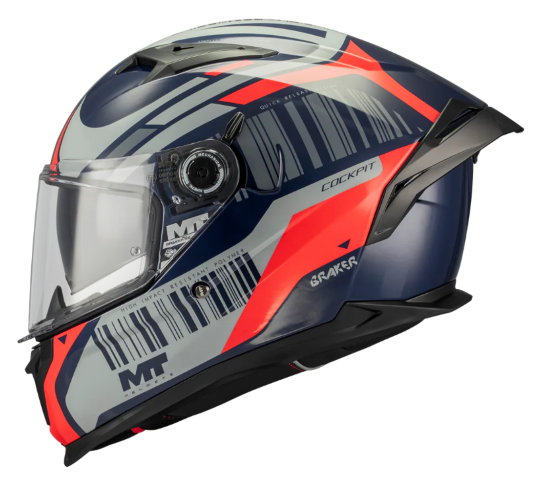 Каска MT BRAKER SV COCKPIT C5 GLOSS