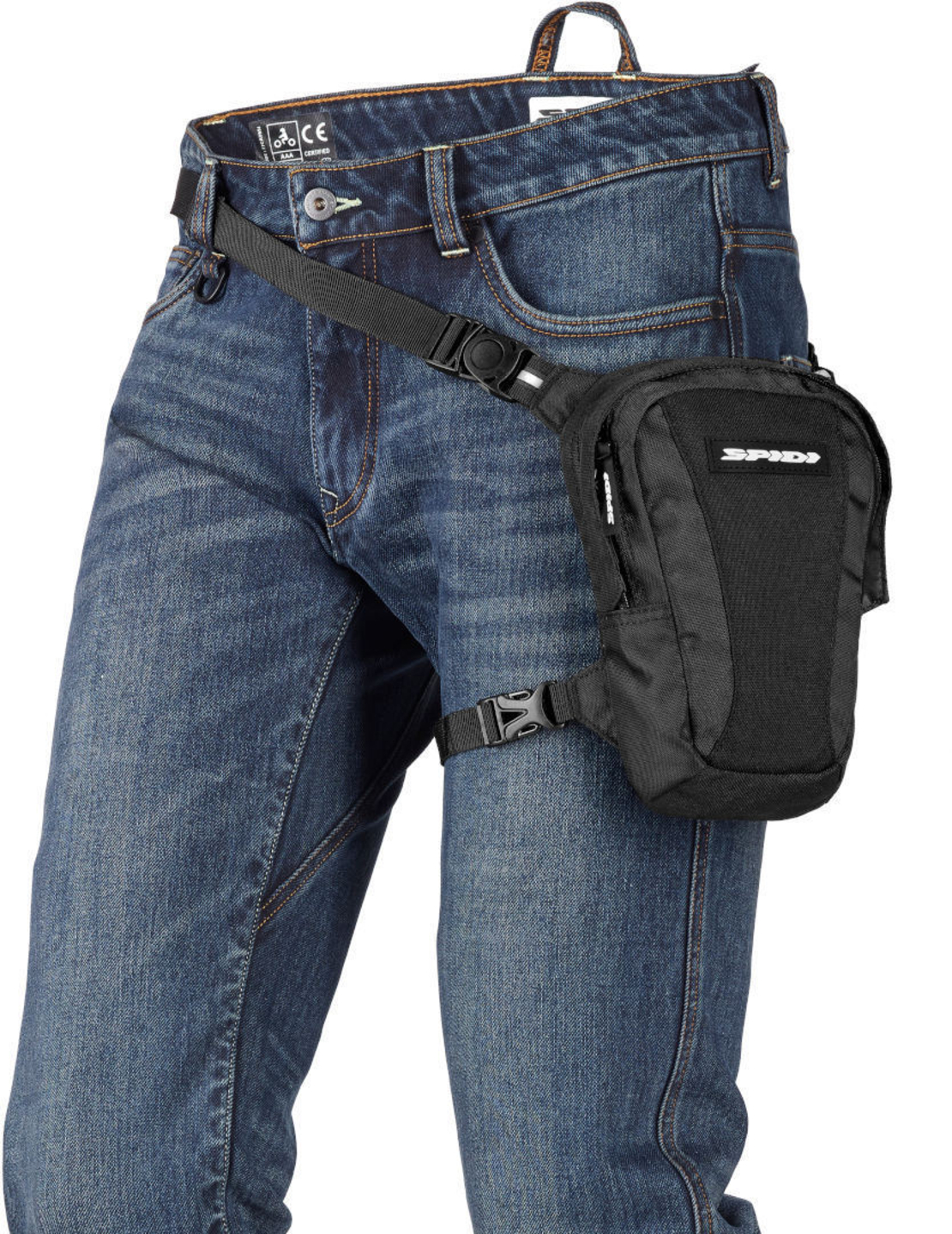 Мото чанта за крак SPIDI BLACK