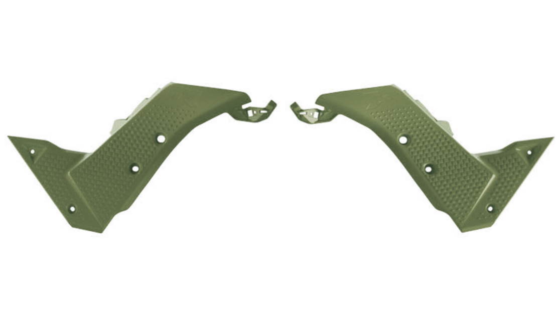 Странични панели RACETECH T7 Revolution Central Side Panels (Camo Green) Yamaha Tenere 700 19-24