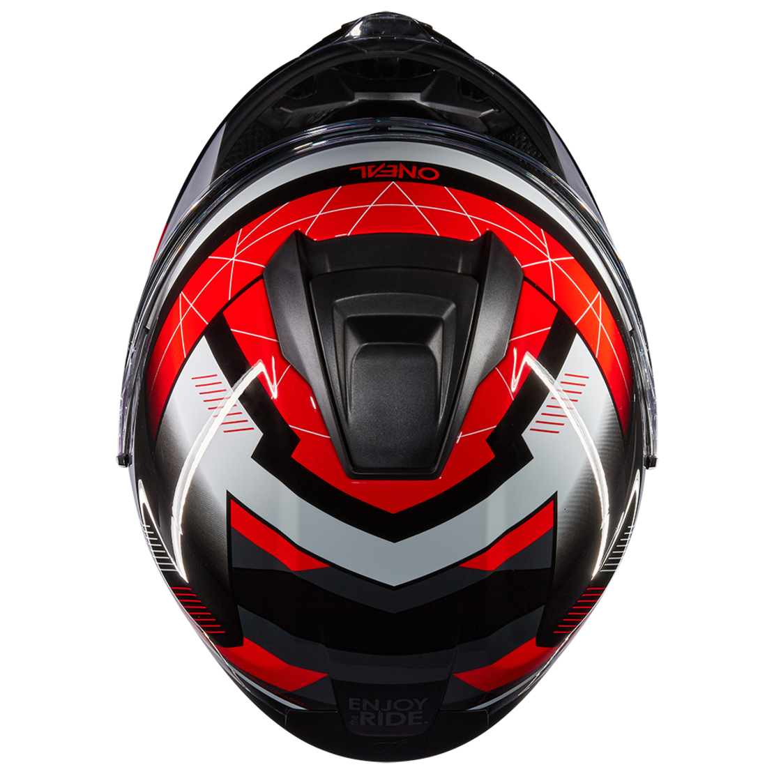 Каска O'NEAL CHALLENGER EXO BLACK/GRAY/RED V.24