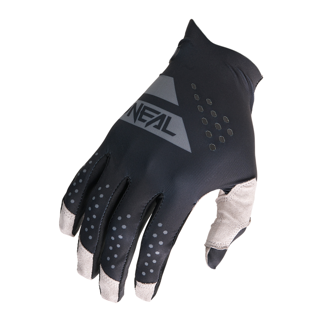 Мотокрос ръкавици O'NEAL PIN IT SLIP ON BLACK/GRAY V.26