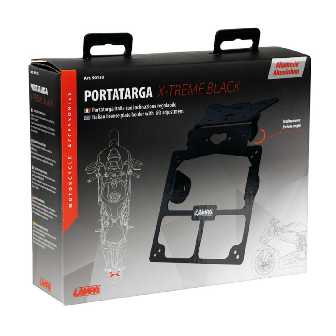 Стойка за номер – XTREME black 90153