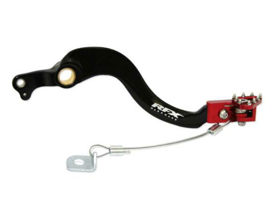 Заден лост за спирачка RFX Pro FT Rear Brake Lever (Black/Red) - Beta RR125-520
