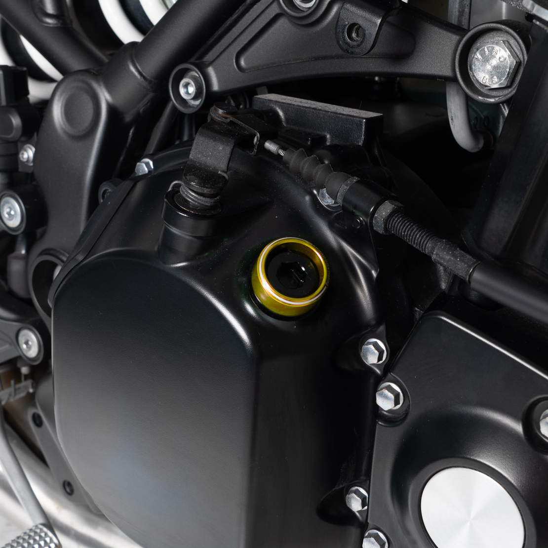 Цветна приставка за ПРОБКА ЗА МАСЛО BARRACUDA Ø35 GOLD