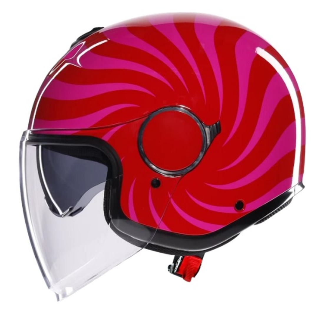 Каска за скутер AGV ETERES TROPEA RED/PINK
