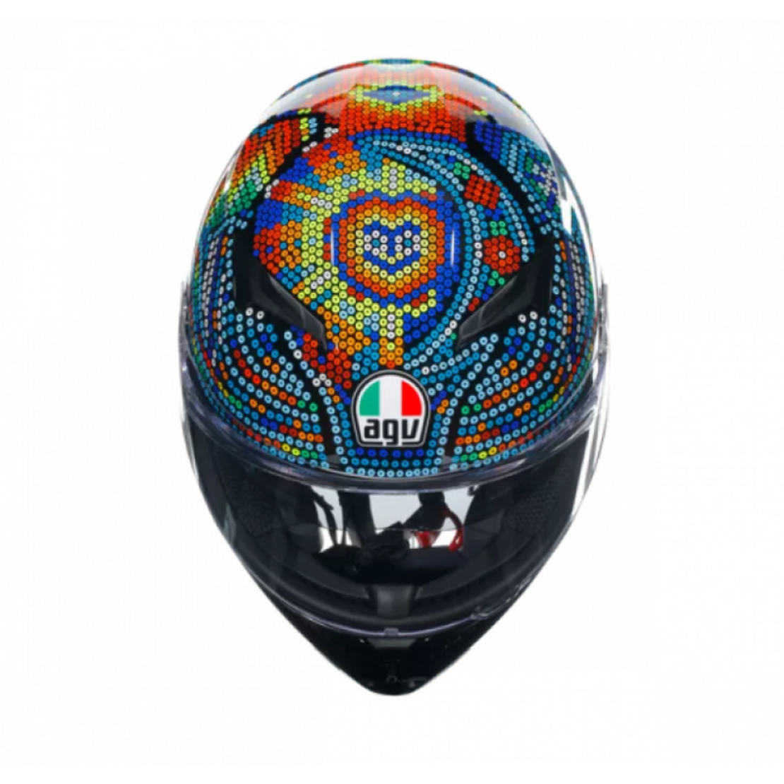 КАСКА AGV K3 - ROSSI WINTER TEST 2018
