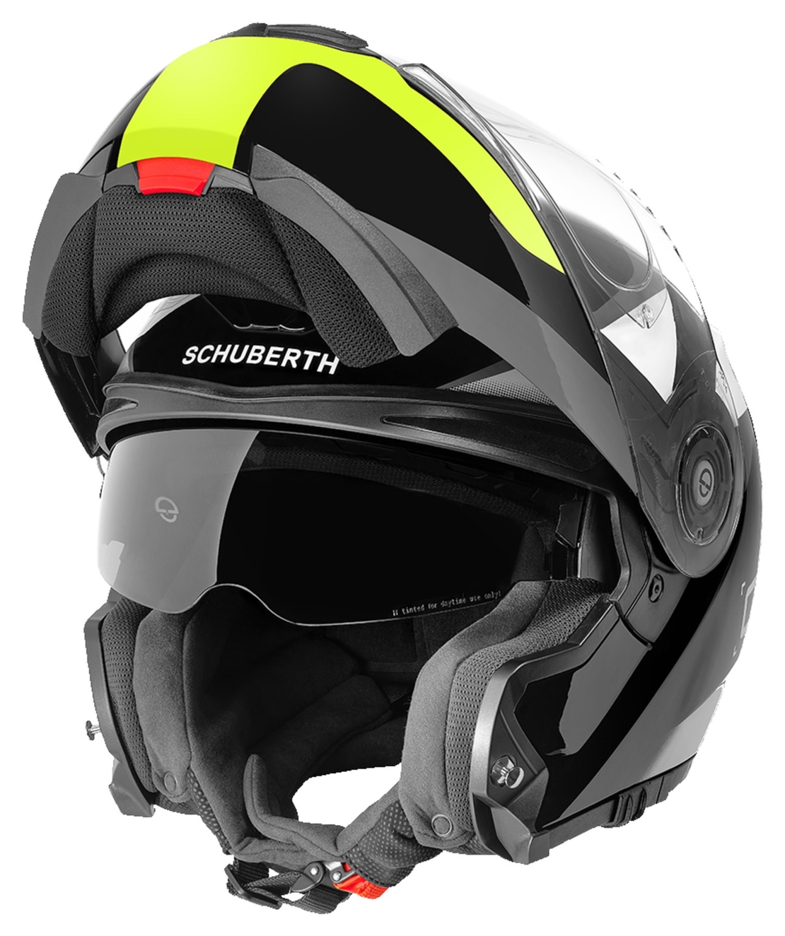 Мото каска SCHUBERTH C3 PRO SESTANTE YELLOW GLOSS