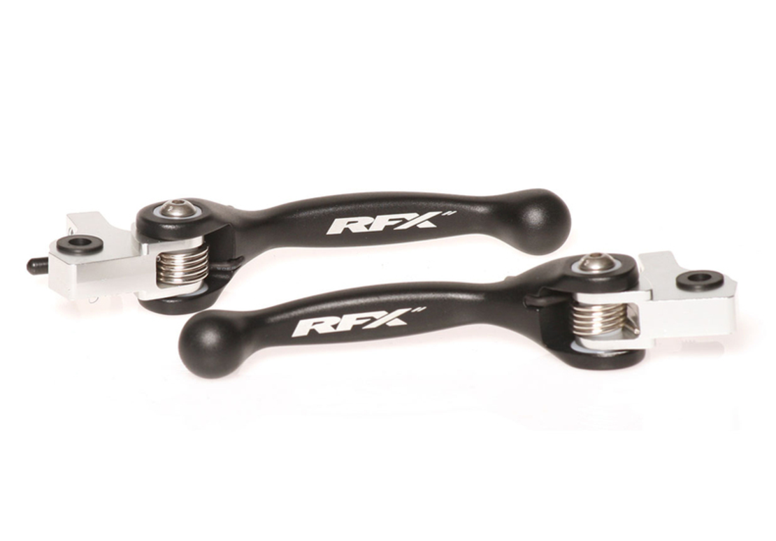 Комплект лостове за спирачка и съединител RFX Race Forged Flexible Lever Set - Black