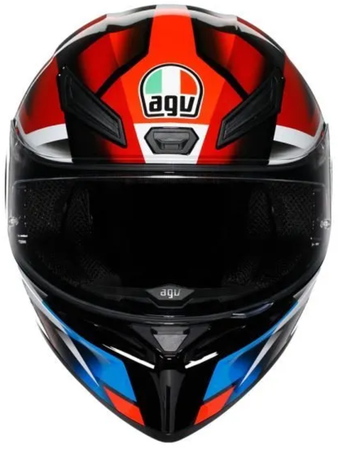 КАСКА K1 S E2206 - FASTLAP BLACK/RED/BLUE