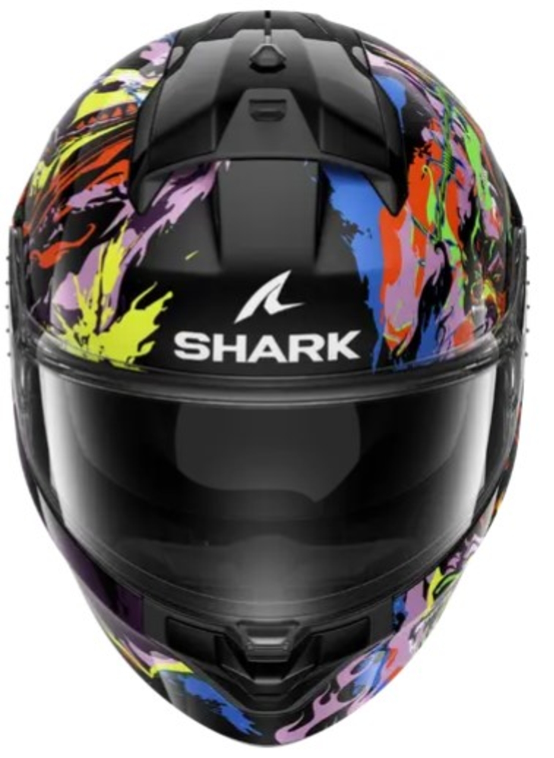 Каска SHARK RIDILL 2 RAGING BEAST Black Violet Yellow