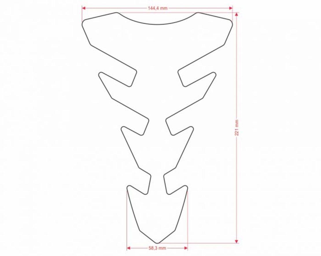 Протектор за резервоар ONEDESIGN CGEXS64P/PR3486