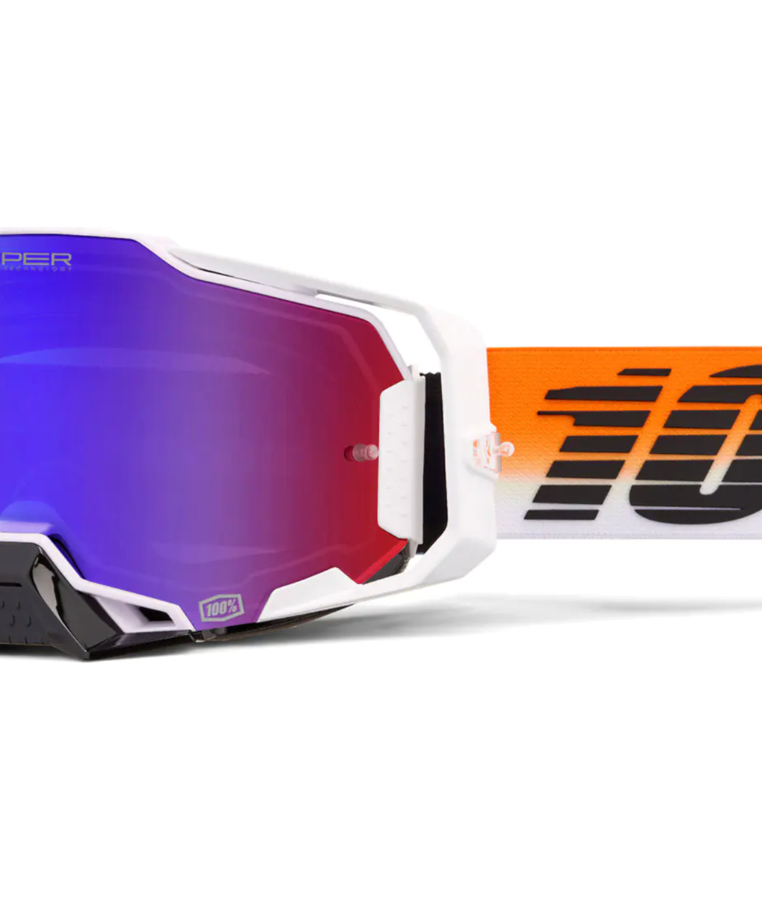 Мотокрос очила 100% ARMEGA HIPER UNITED RED/BLUE MIRROR
