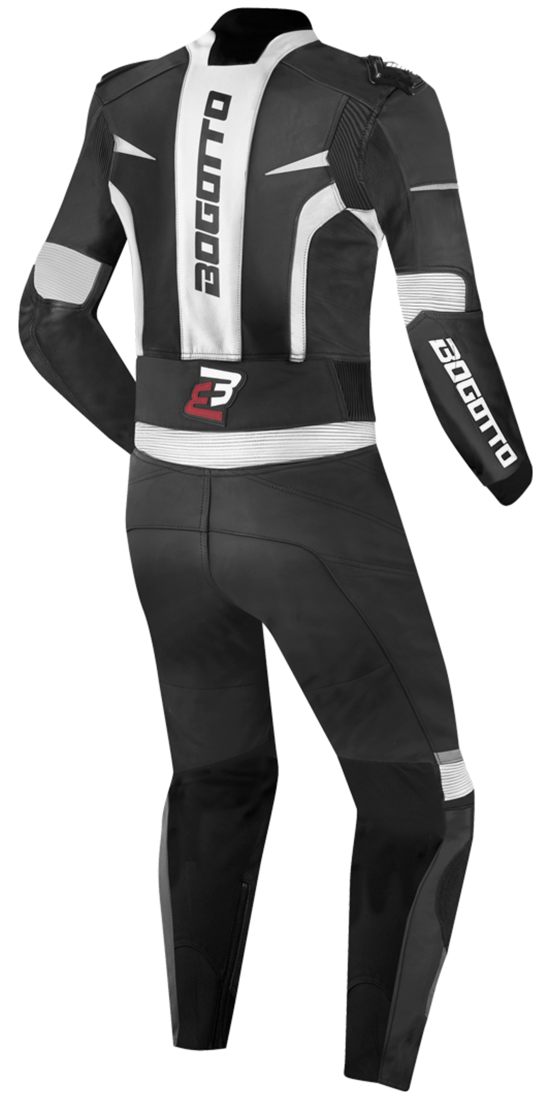 Кожен Мото Екип BOGOTTO MISANO Black/White