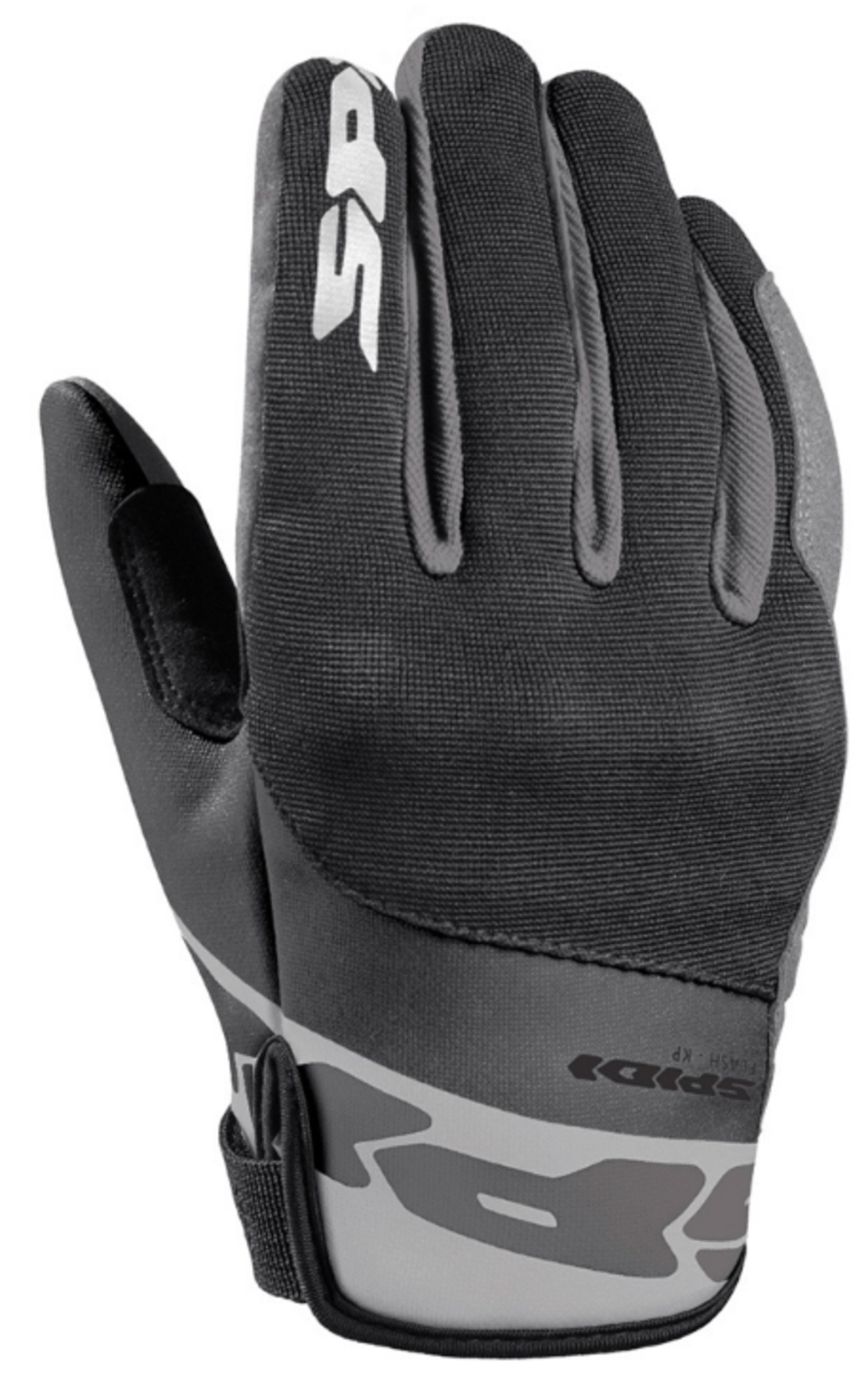 Дамски текстилни мото ръкавици SPIDI FLASH-KP Black/Grey
