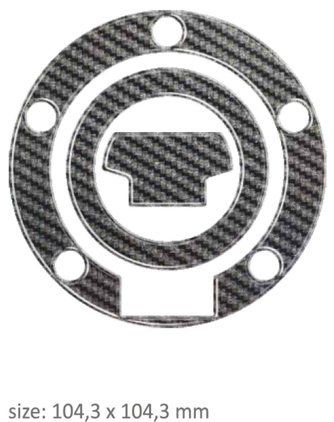 Протектор за капачка PTGSY2P/PR3108 YAMAHA