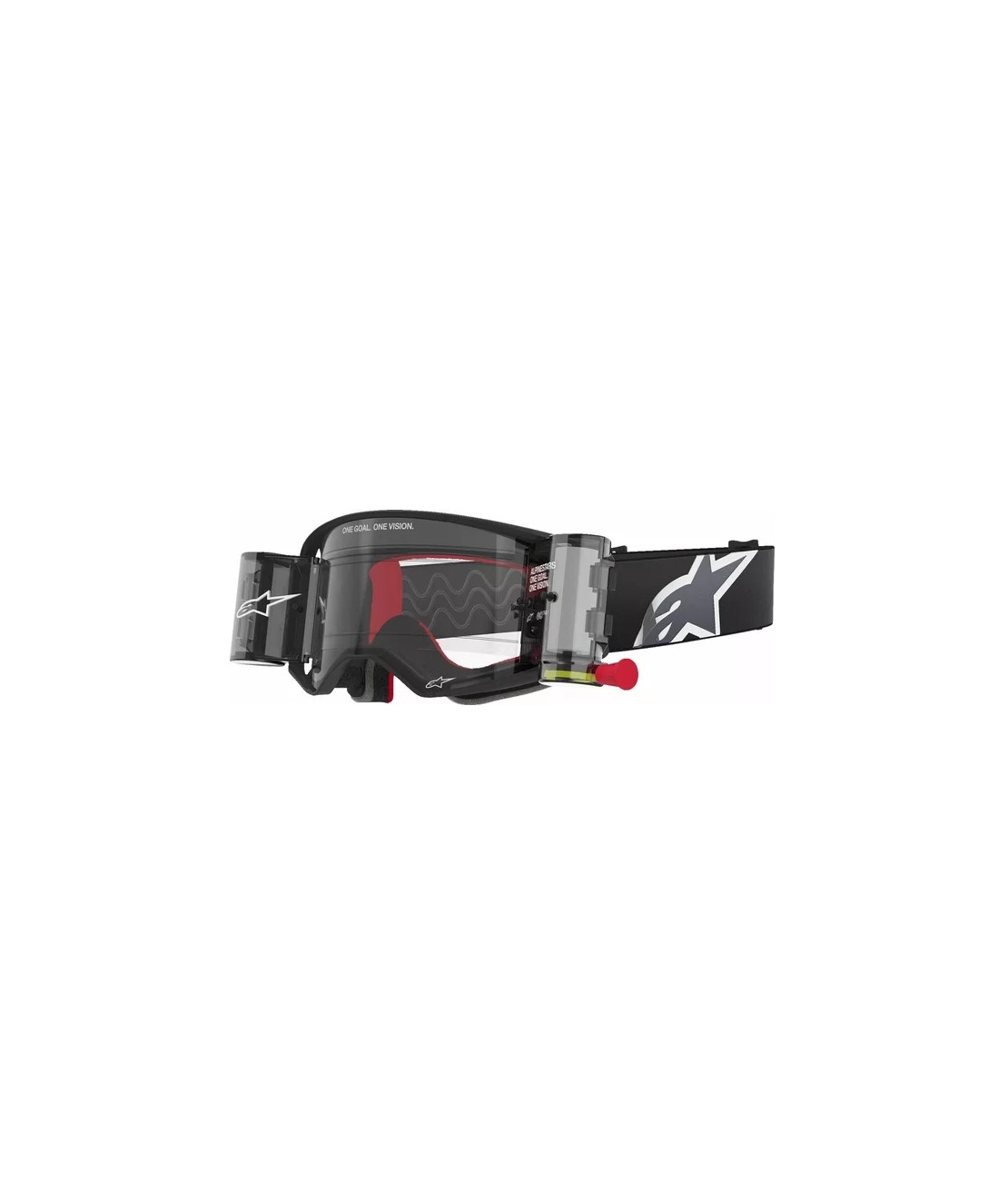 Мотокрос очила ALPINESTARS SUPERTECH CORP BLK/GRY CLEAR ROLL-OFF