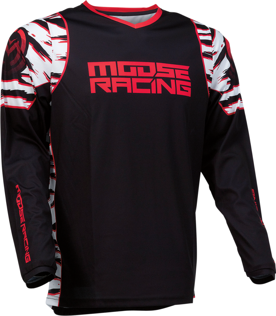 Мотокрос блуза MOOSE RACING QUALIFIER BLACK/RED