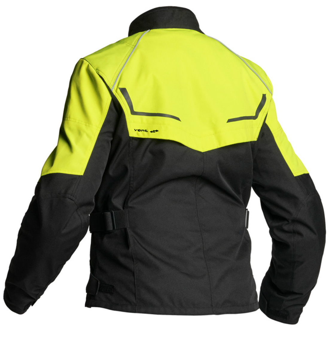 Дамско текстилно мото яке Lindstrands Halden Black/Yellow