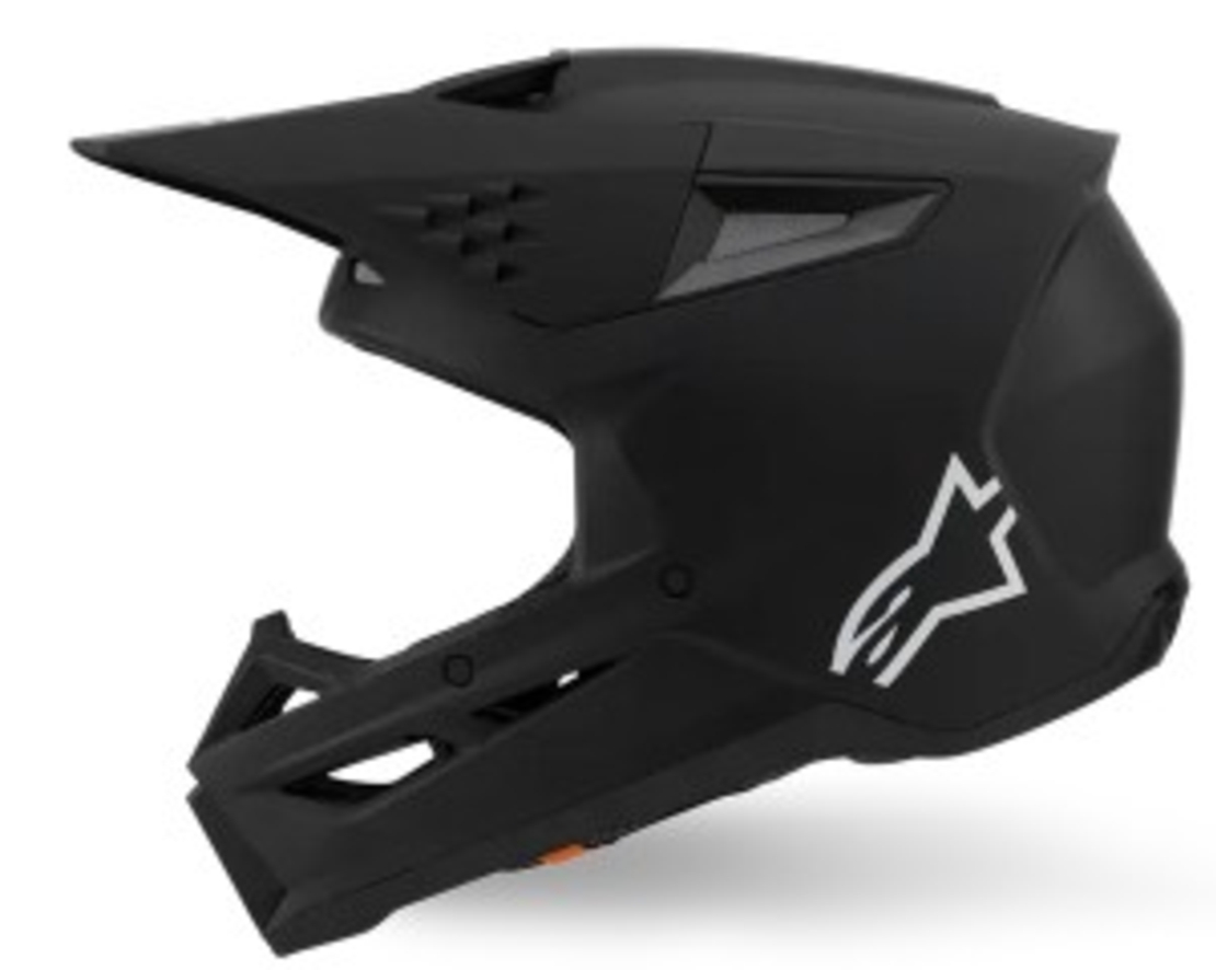 Мотокрос каска ALPINESTARS SM3 BLACK-MATT