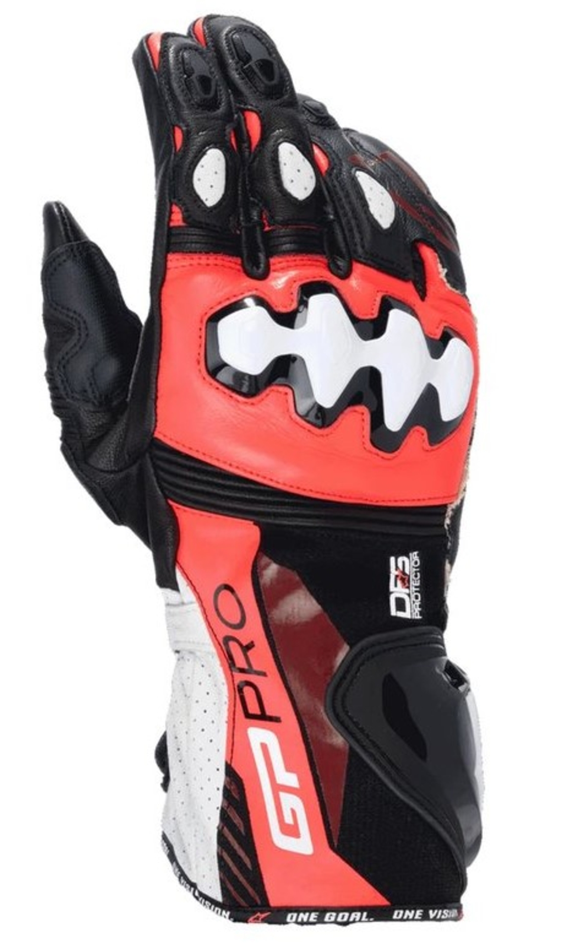 Кожени ръкавици ALPINESTARS GP PRO V4 BLACK/RED/WHITE